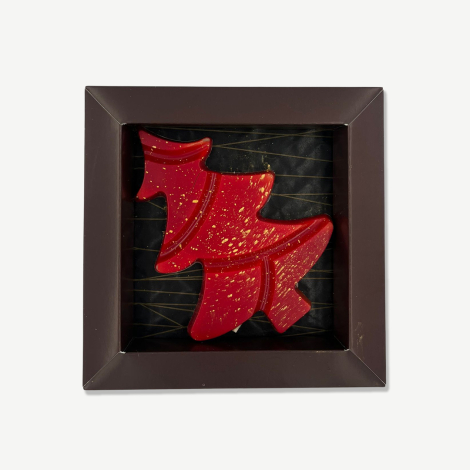 Choinka czekoladowa z nadzieniem pistacjowym